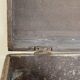 Old wooden workshop box from 1950