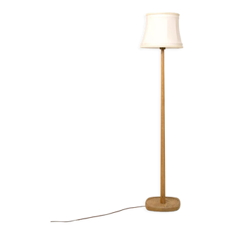 Oak floor lamp