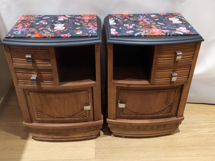 Pair of bedside tables