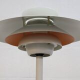 White vintage Danish desk lamp by Jeka Metaltryk - Model Sofie - Denmark 70s