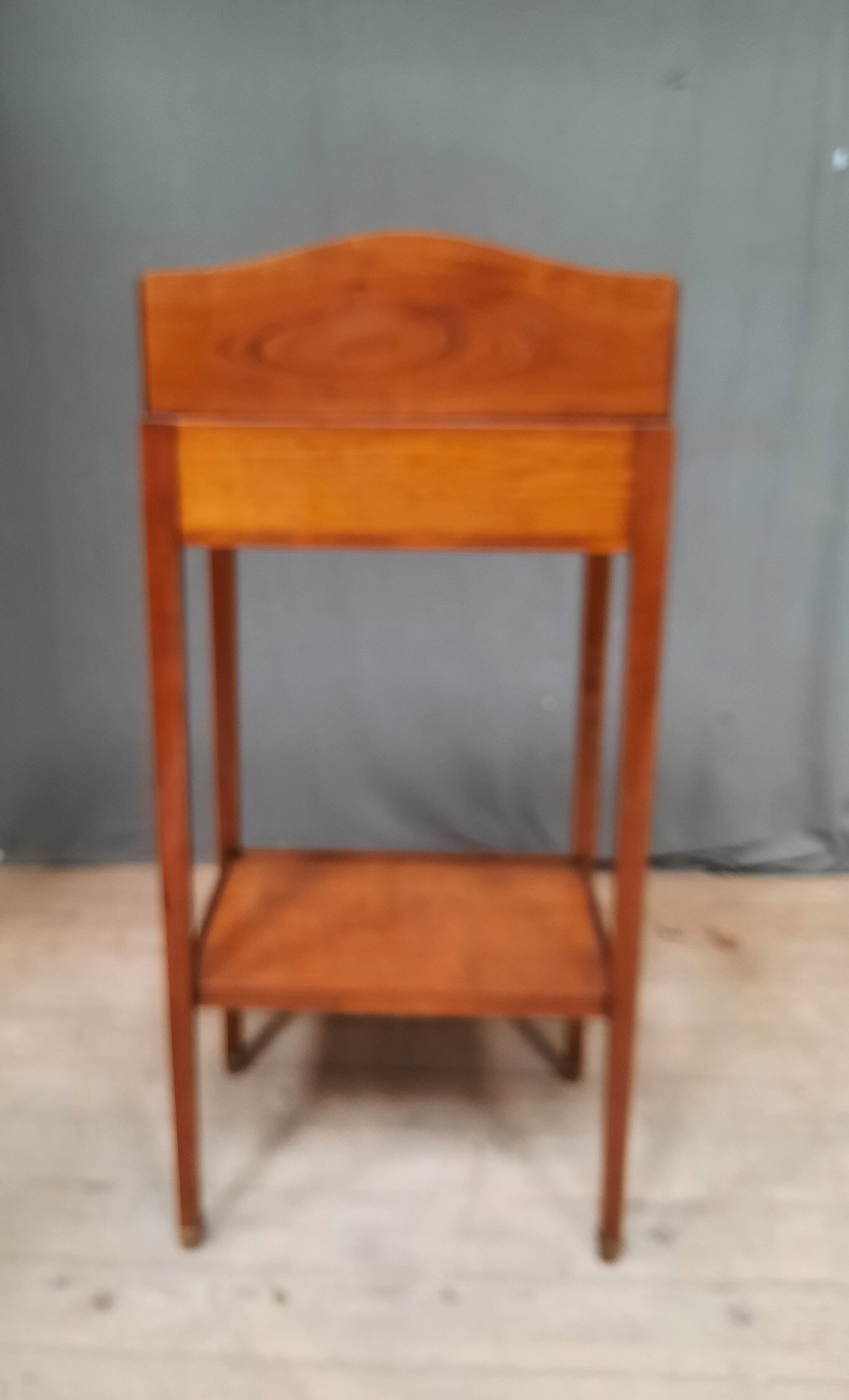 Cherry wood side table