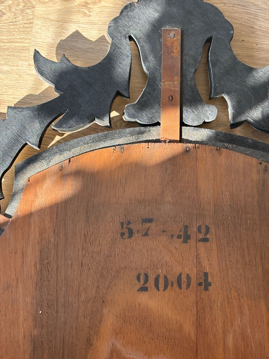 Venetian mirror, Murano glass 1950