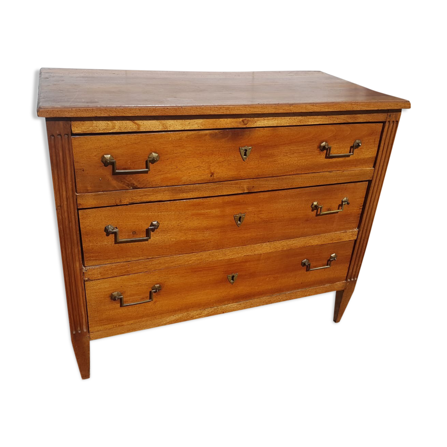 Walnut chest of drawers Louis XVI era