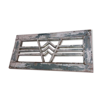 Art deco window with mirror 39x80cm