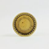 Mid-Century Scandinavian Glass & Brass Candle Holder from Jakobsson, 1950s