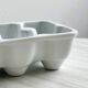 Porcelain egg box, fridge storage box.