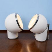 Pair of Zeus lamps by Cini Boeri for Gavina, Italy, 1970s.