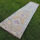 Vintage Turkish hallway rug 80x360 cm
