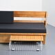 Banquette des Arcs avec dossier par Charlotte Perriand, circa 1973