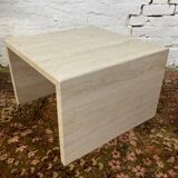 Travertine coffee table from the 70s