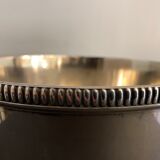 Pearl silver metal champagne bucket, shells or shells