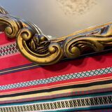 Mirror golden shell Louis XV 1960