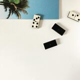 Dominos anciens bois corne