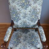 2 pairs of Louis XIII style armchairs
