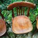 Series of five bistro chairs