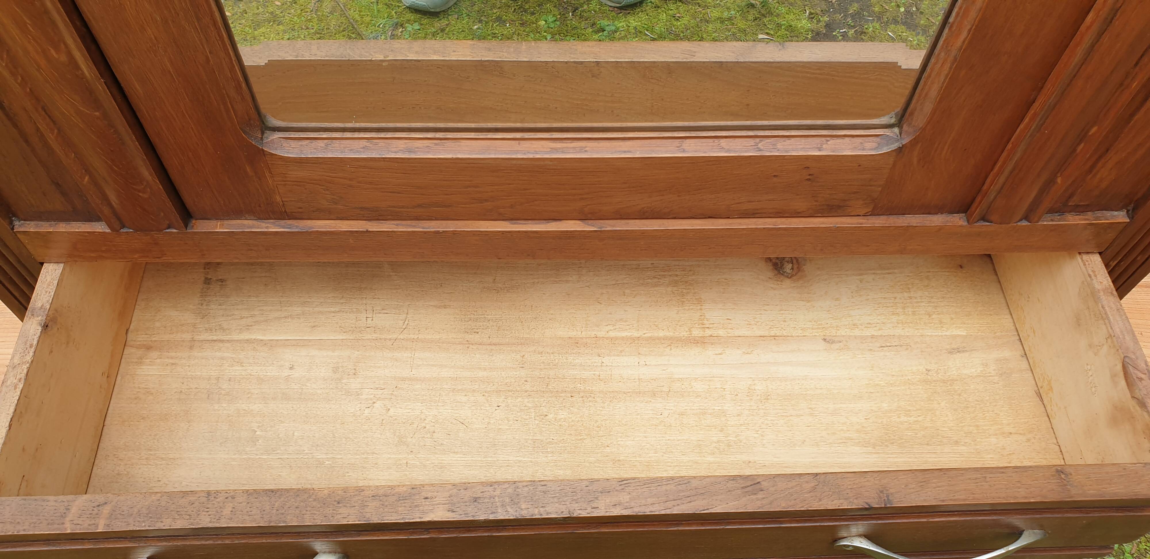 Oak cabinet wardrobe