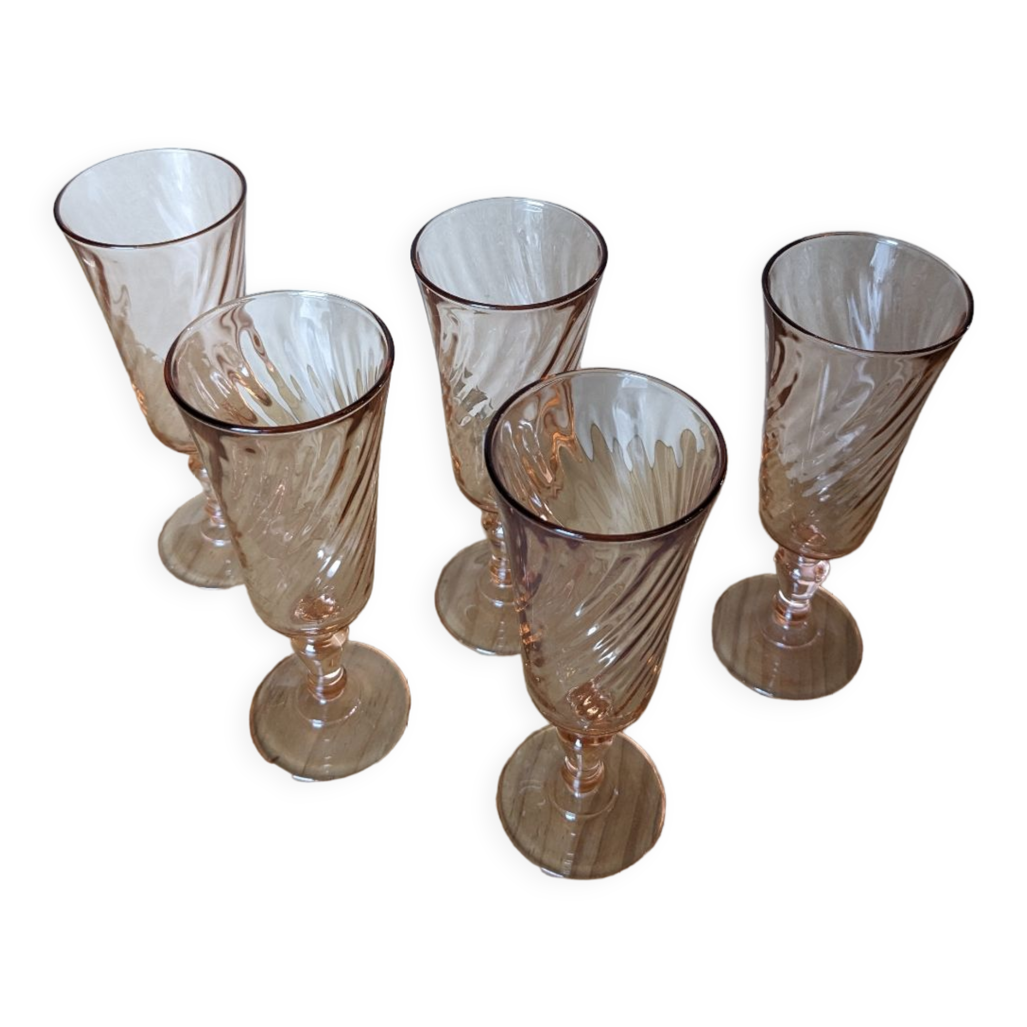 Champagne flutes Rosalie