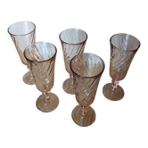 Champagne flutes Rosalie
