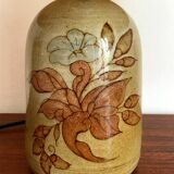 Vintage lamp in glazed stoneware from the 70s