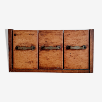 Series of old workshop drawers