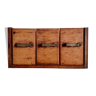 Series of old workshop drawers