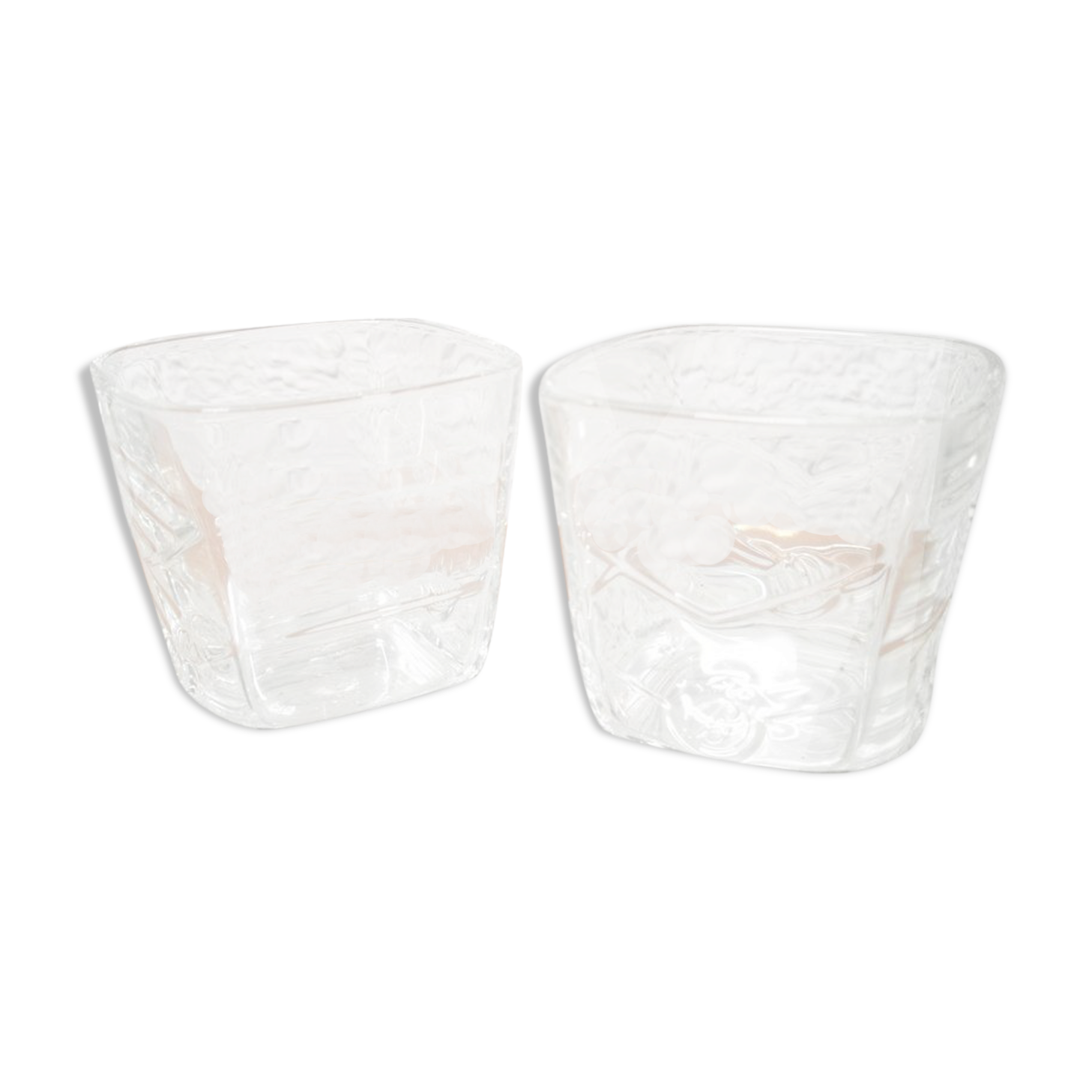 Pair of whiskey glasses