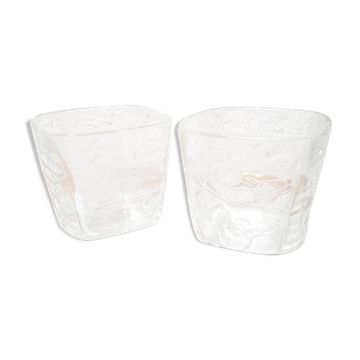 Pair of whiskey glasses