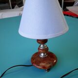 Bedside lamps duo marble