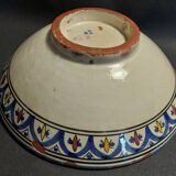 Antique ceramic dish Morocco Safi signed 29 cm