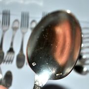 Boulenger household items 34 place settings Empire Marie-Louise 12 soup spoons 9 forks 11 dessert spoons