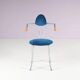 1980s Memphis style side chair by Karl Friedrich Förster from Germany