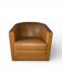 Club armchair BOURNAS Paris in camel leather