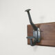 Wall coat door