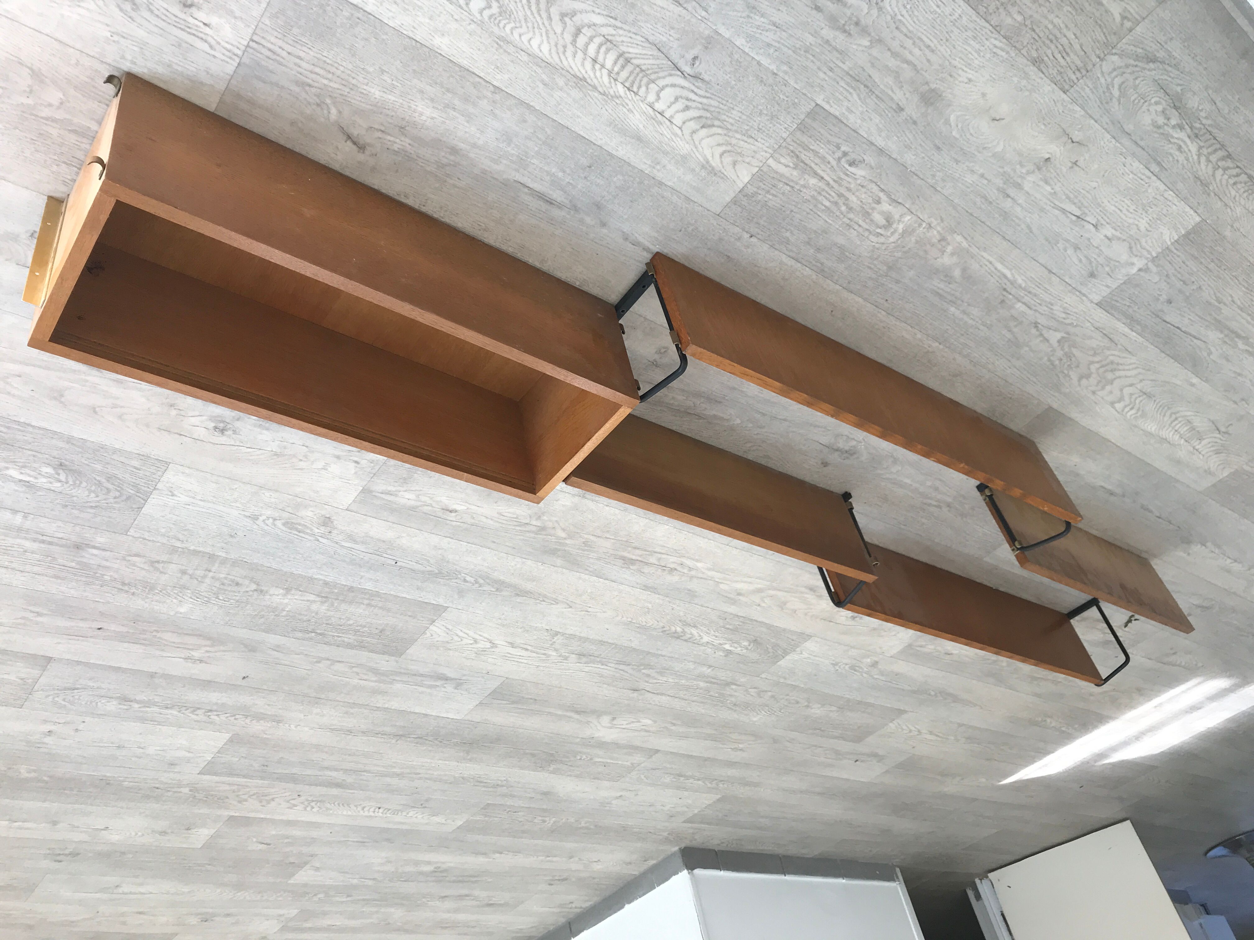 1950 vintage wall shelf