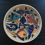 Fish decorating plate