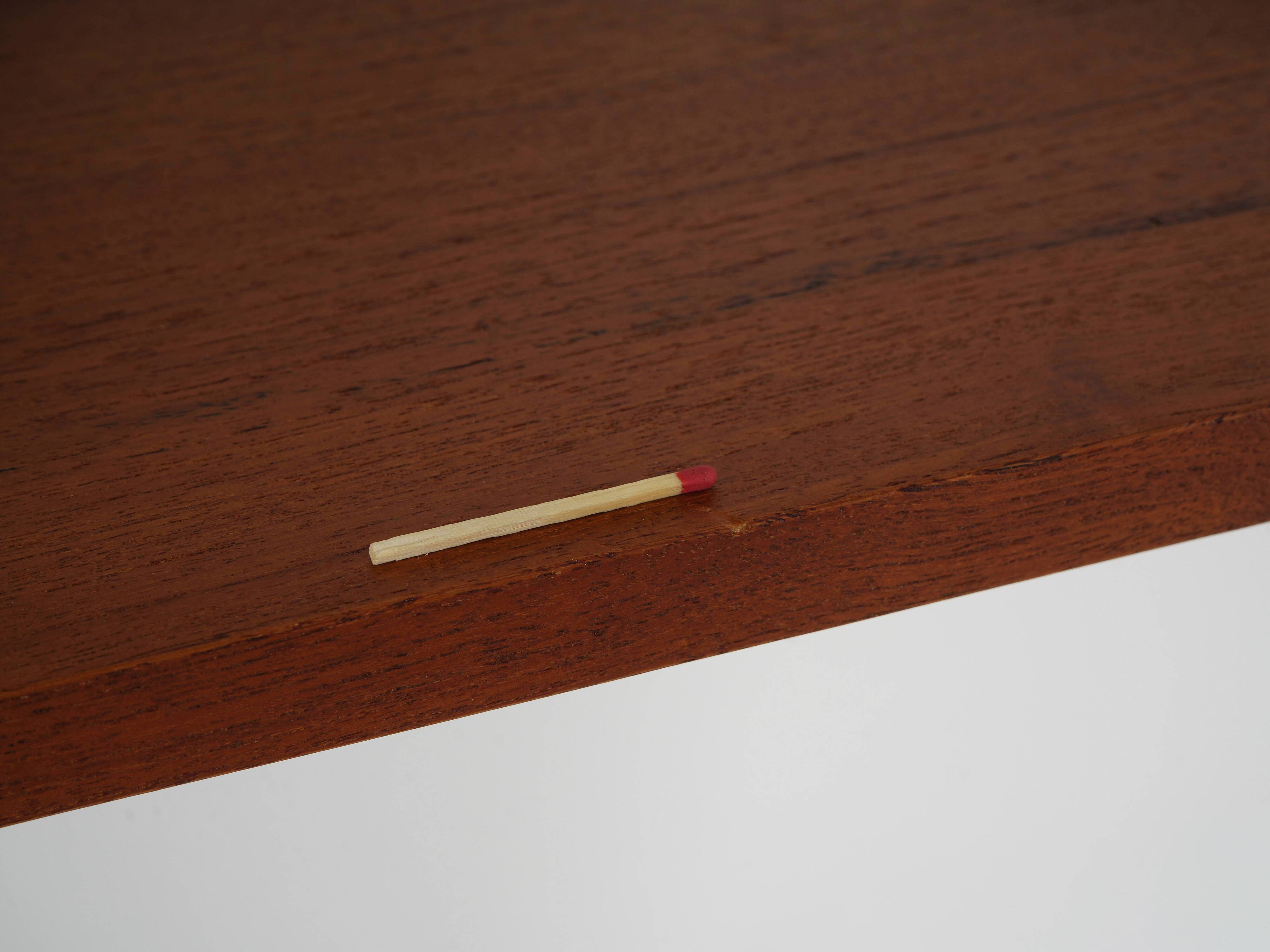 Modular shelving teak veneer, Denmark, 1970s
