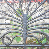 Black rattan headof