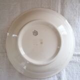 Salad bowl in Belgian earthenware Boch and brothers