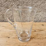 Vintage crystal water jug