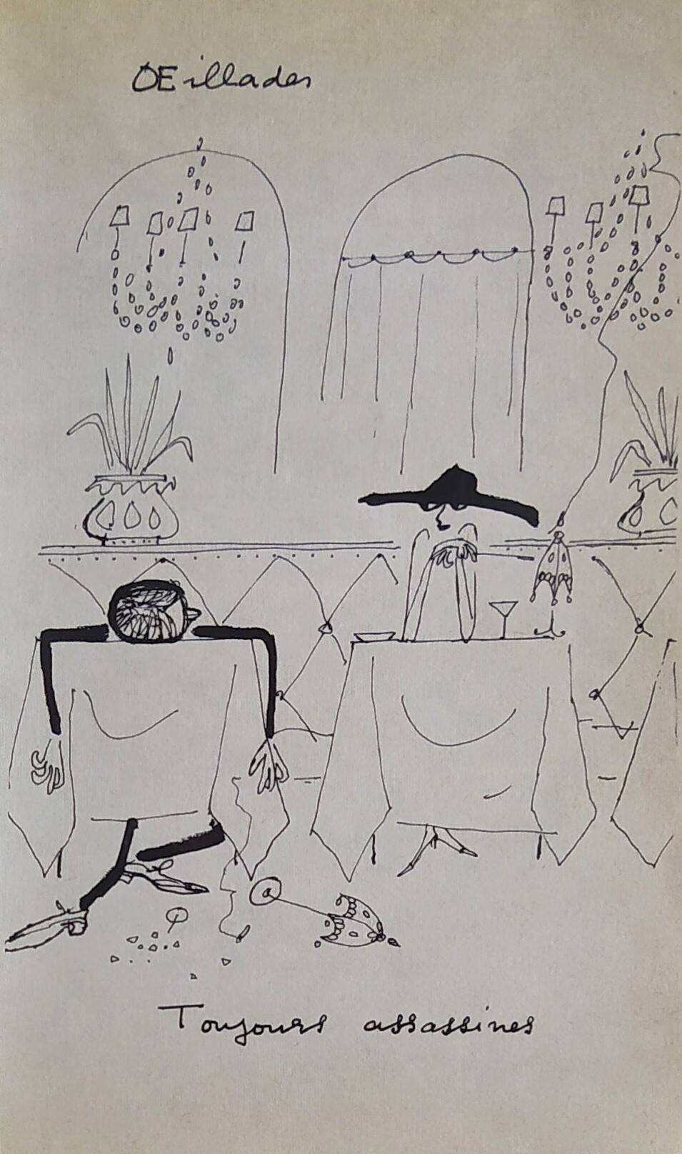 Daninos illustrations from 1962 “Oeillades”