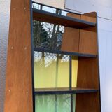 Vintage Alta 1950s glass-fronted bookcase