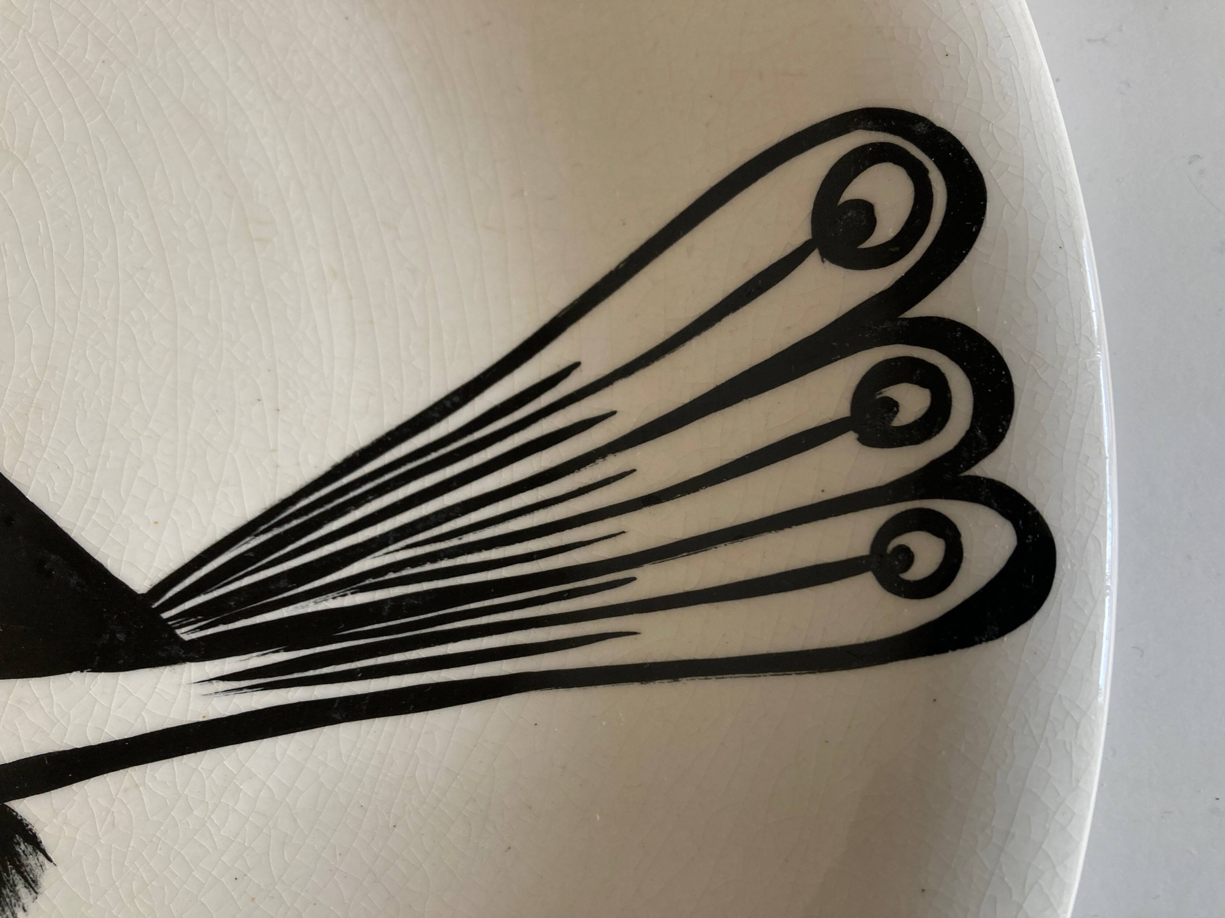 Bird dish designed by Robert Picault around 1973