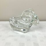 Solid crystal ram ashtray