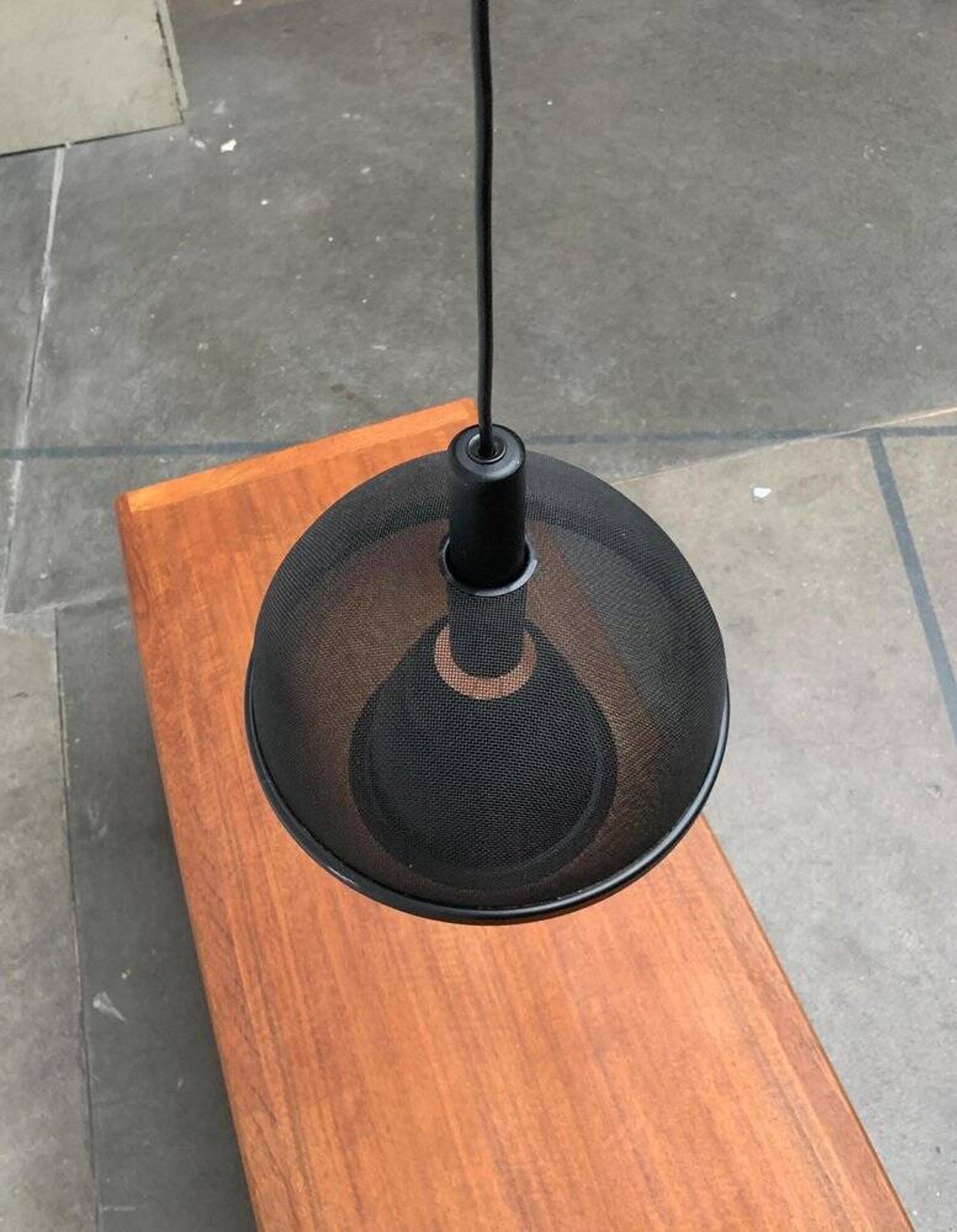 Suspension Allemande de Plafond en Maille Space Age par Roger Tallon pour Erco