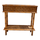 Vintage rattan planter