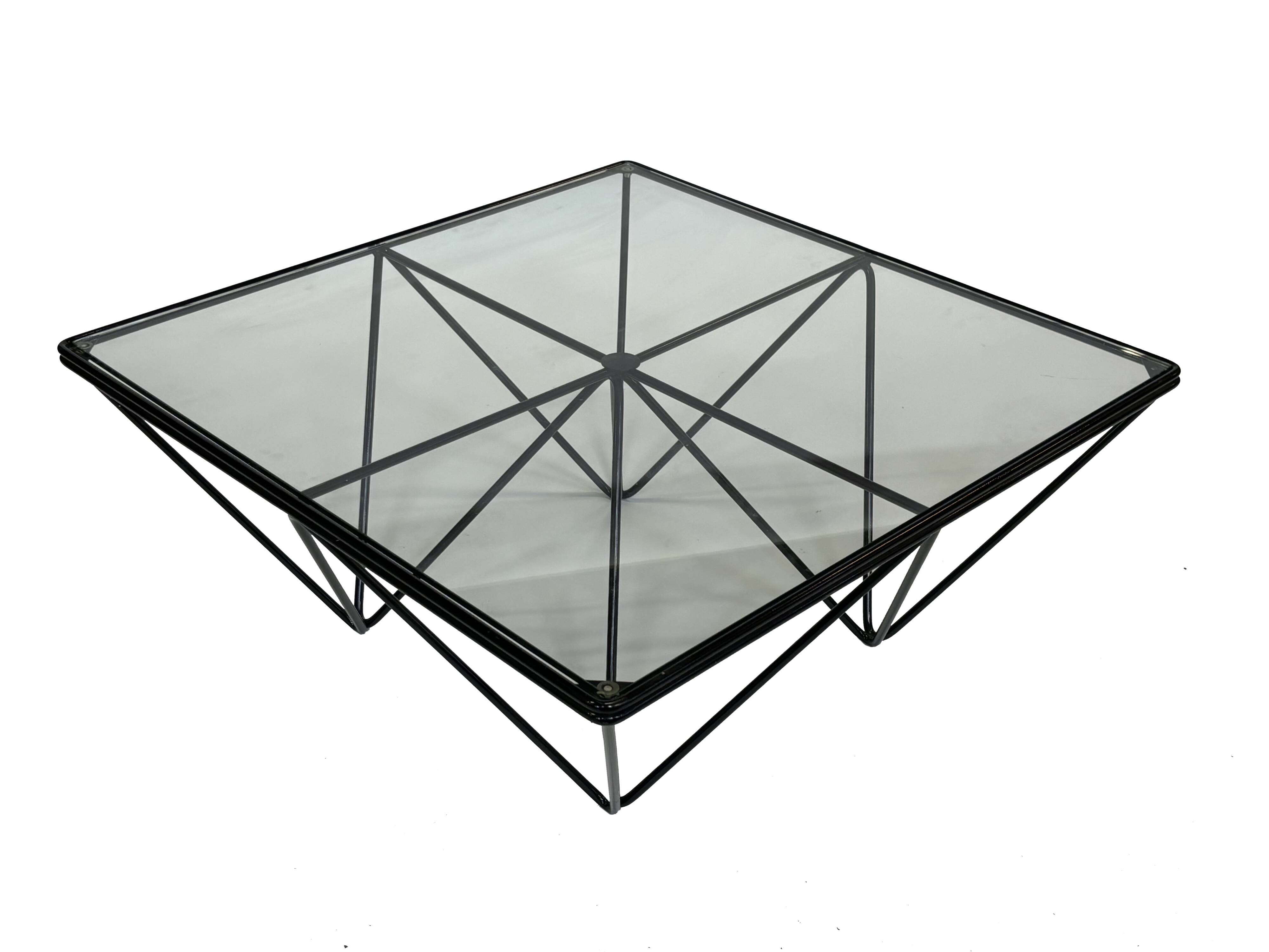 Vintage coffee table steel wire coffee table minimalist design