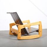 Rocking chair design 70s vintage