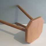 Set of 2 wooden stools
