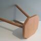 Lot de 2 tabourets en bois