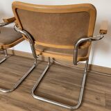 Paire de fauteuils B64 de Marcel Breuer